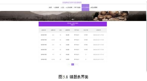 基于springboot实现在线考试与学习交流网页系统项目 计算机毕业设计